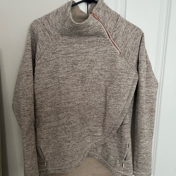 Athleta Tops - Athleta Cozy Karma Asym Pullover